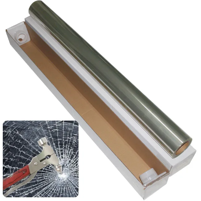 2.6.8.16mil  Automobile / building windshield explosion proof film 4mil thickness transparent safety film