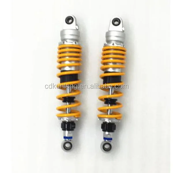 7mm spring 280mm 290mm 300mm 320mm 330mm 340mm 350mm 360mm Motorcycle Adjust damping shock absorber
