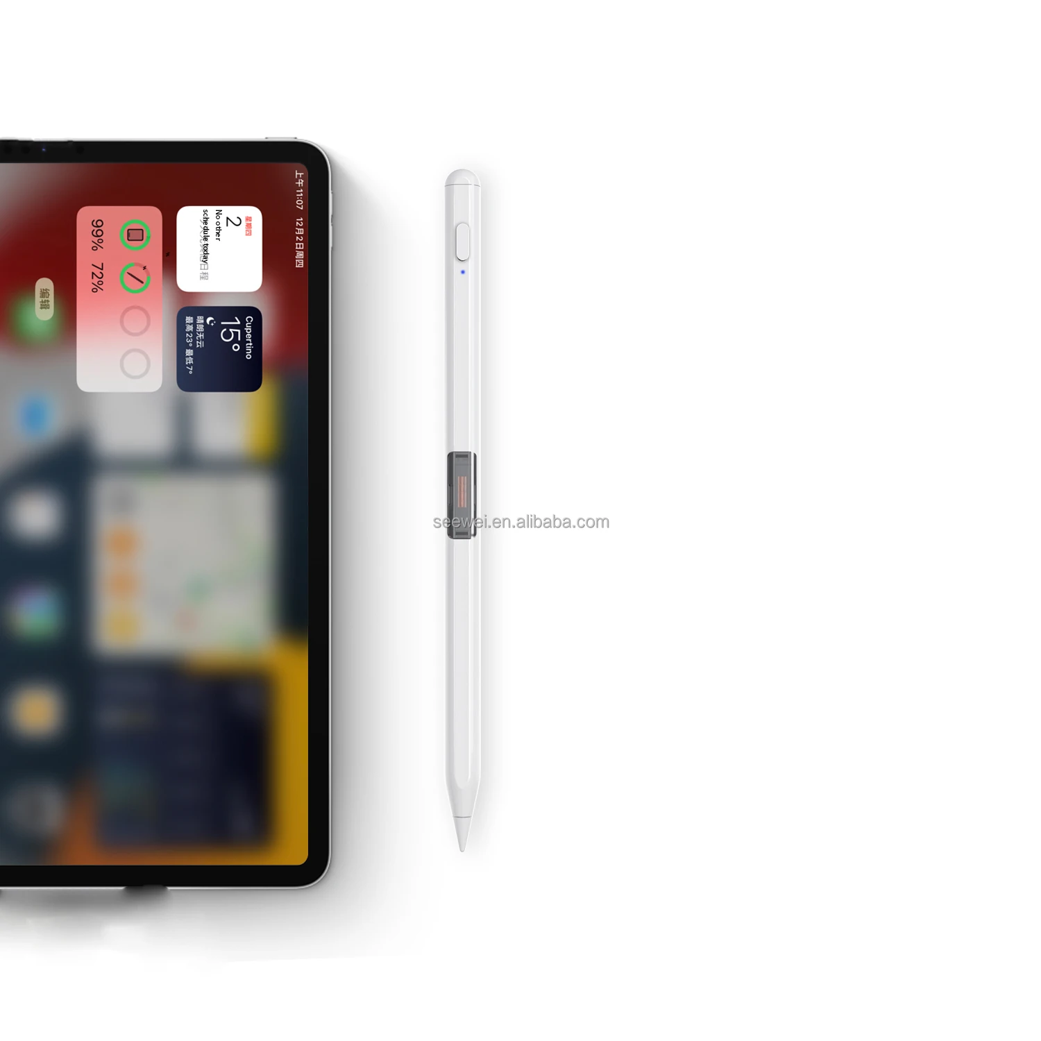 stylus pen Palm Rejection Only Support ip-ad Above 2018 Portable touch pen with Magnetic charging