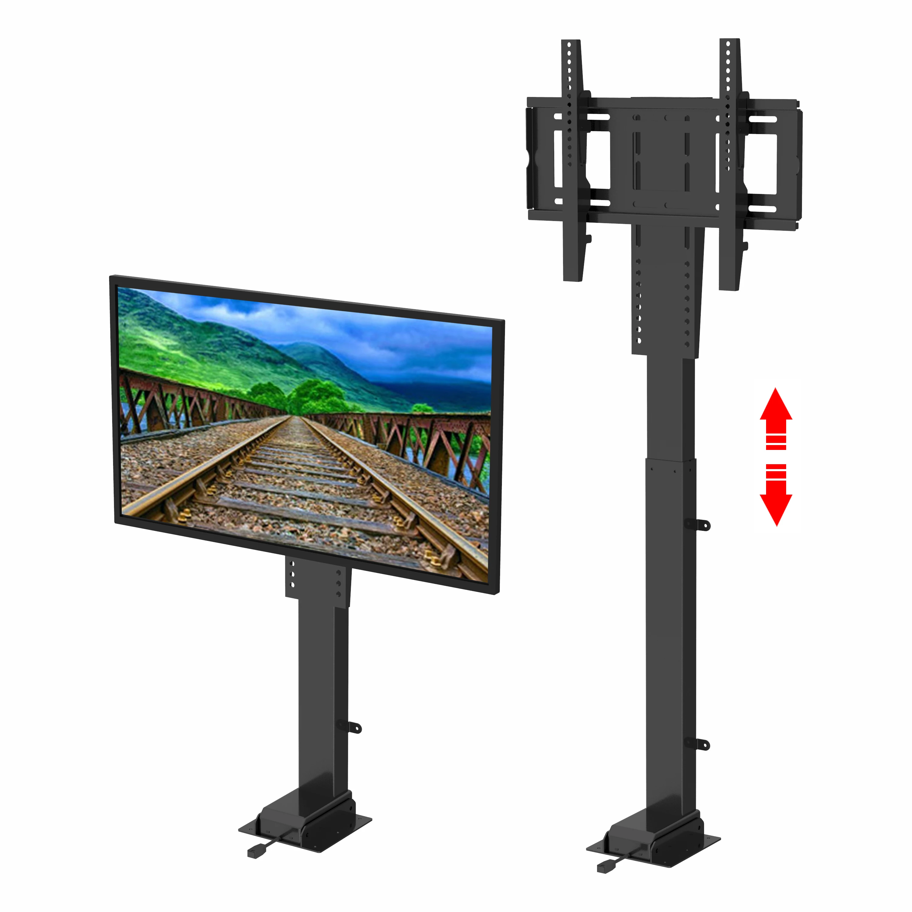  Electric Height Adjustable Remote Control Drop Down TV Lift