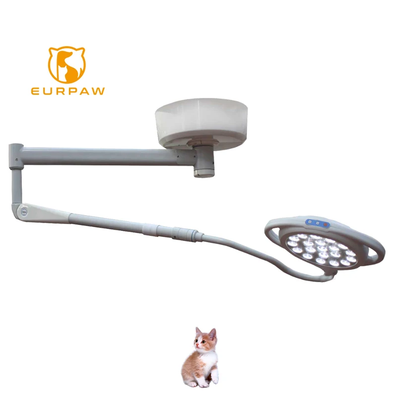 EUR PET Vet медицинская бестеневая лампа для операционной Настенная потолочная ветеринарная Хирургическая Лампа Операционная
