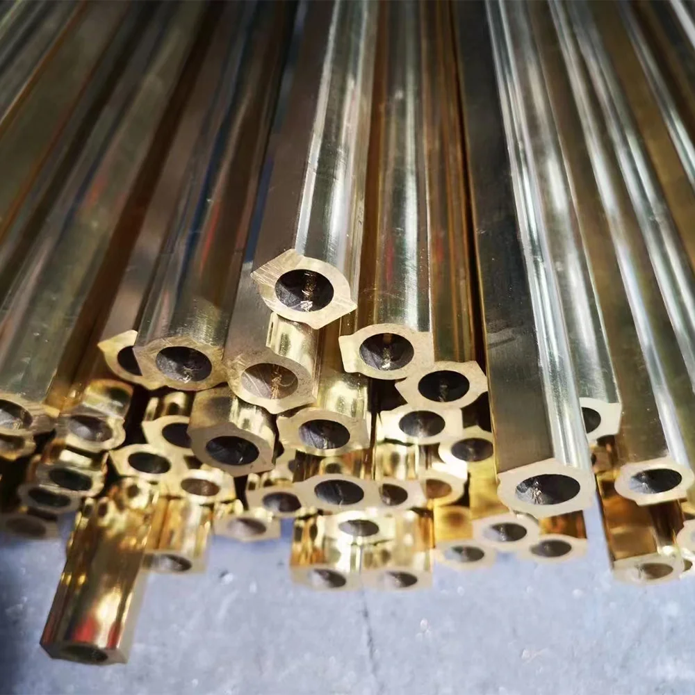 Hot Sale C37700 Admiralty Brass Tube Pipe C23000 6mm Non-ferrous Metal Yellow Brass Water Pipe