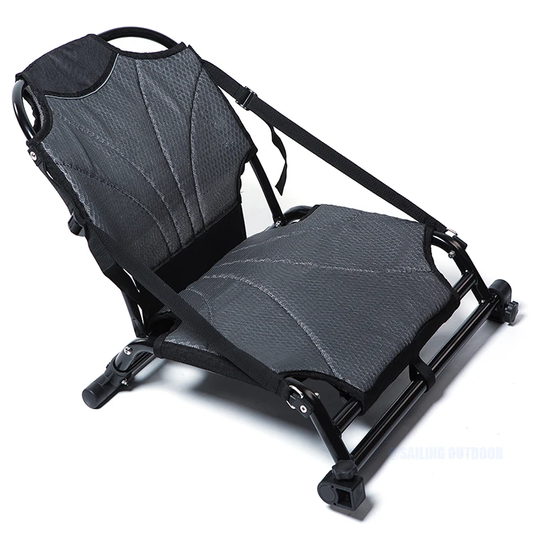 Kayak Folding Seats With Aluminum Frame Fishing Boat Seat Canoe Backseat Chairs For Sale