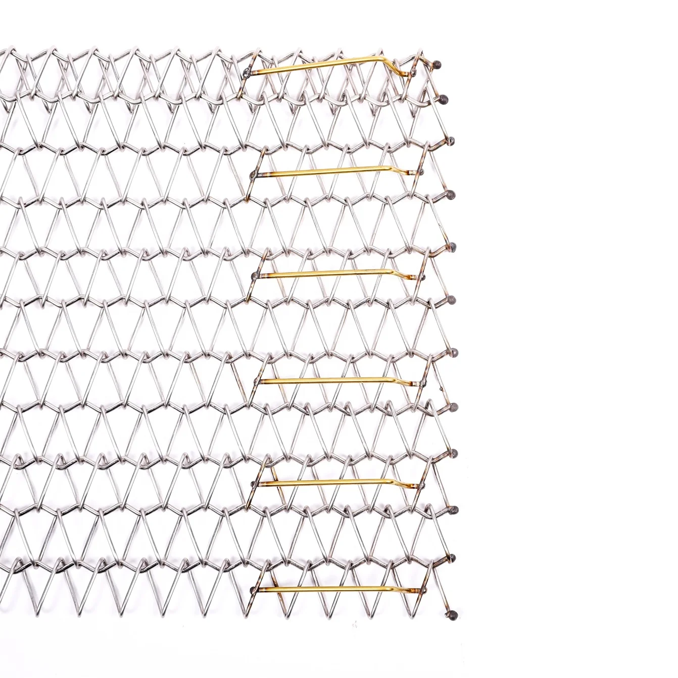 Manufacturers spray dryer mesh belt 2080 thimble bracket solar sintering furnace mesh belt
