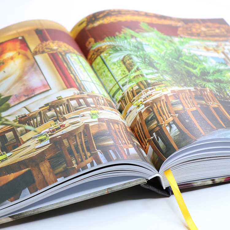 High-end Full-color Vivid Color Hardcover Book/Photo Book/Catalog/Cookbook Custom Book Printing Services