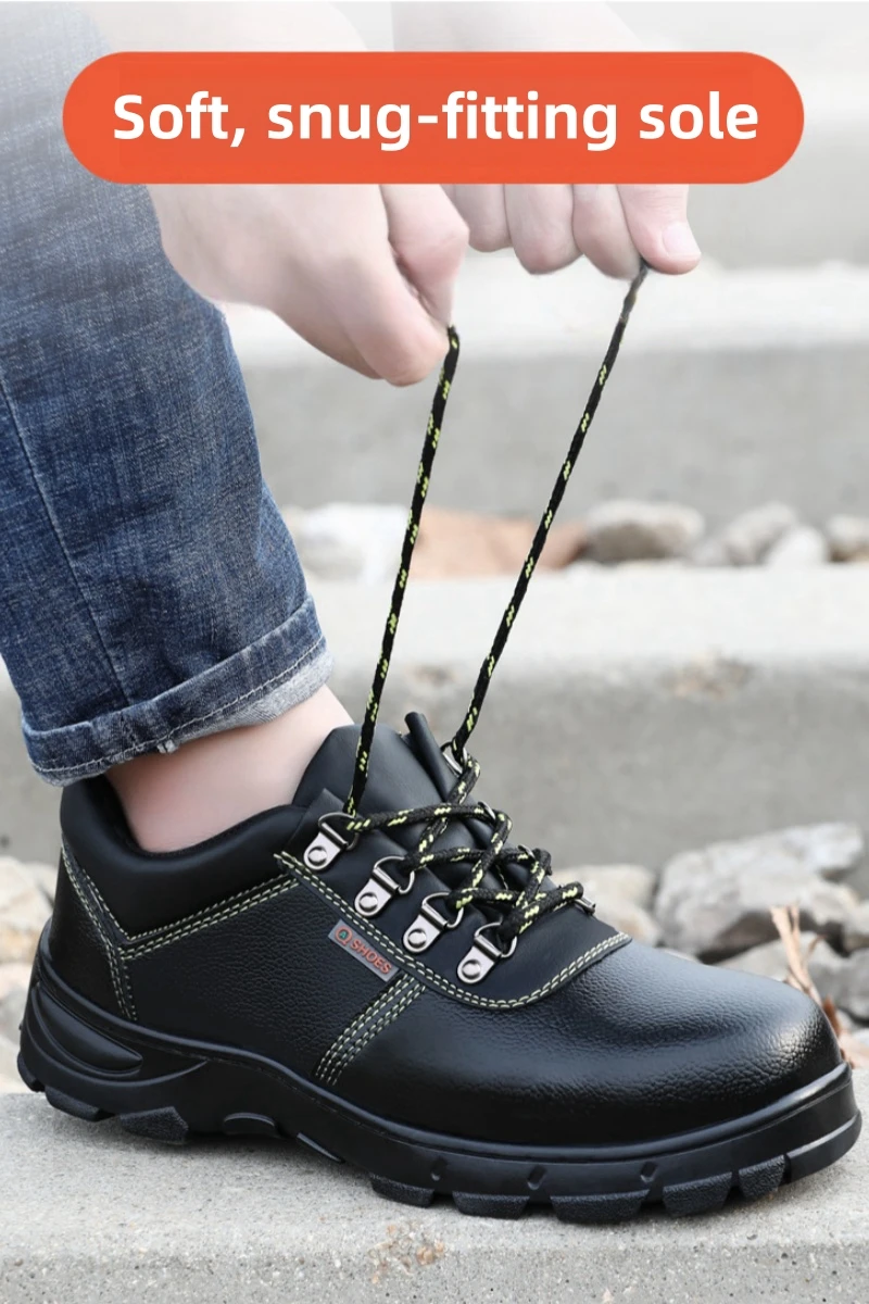 Duck Tongue Waterproof Leather Shoes