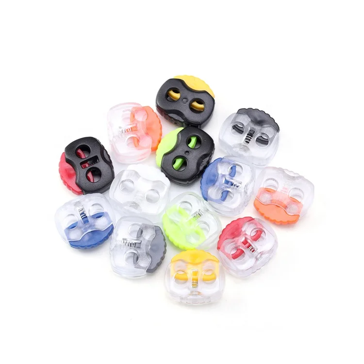 Factory Price Design Nylon Cord Lock Elastic Stopper Plastic Cord End For Outdoor Clothing