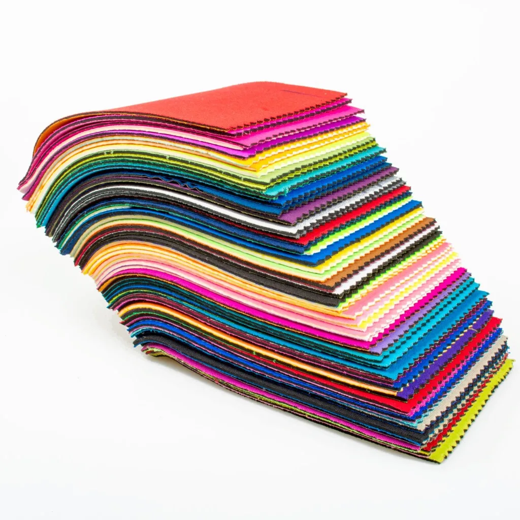 Free Sample Customize SBR Textile Waterproof Materials Stretch Scuba Knit Neoprene Polyester Fabric for Wetsuit Car Seat