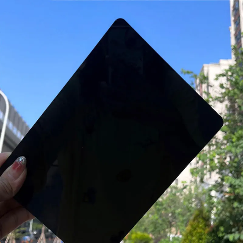 Frosted light tight 5mm Black polycarbonate plastic sheet for Machine casing guard