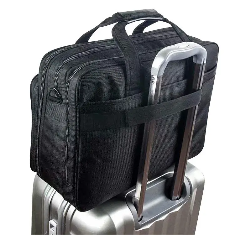 Travel Briefcase Organizer Shoulder Bag Water Resistant Business Messenger Briefcases Bag For Men