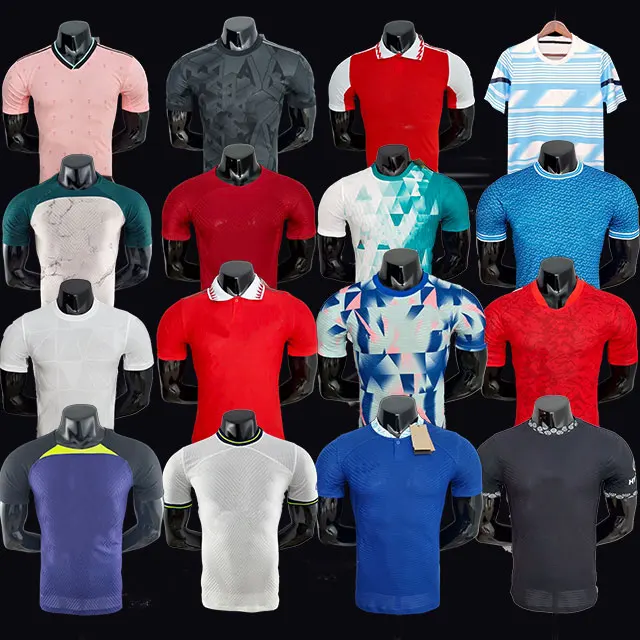 Quick Dry Sportswear Men Soccer Wear Set Uniforms Custom Football Soccer Jerseys  Portugal national team set