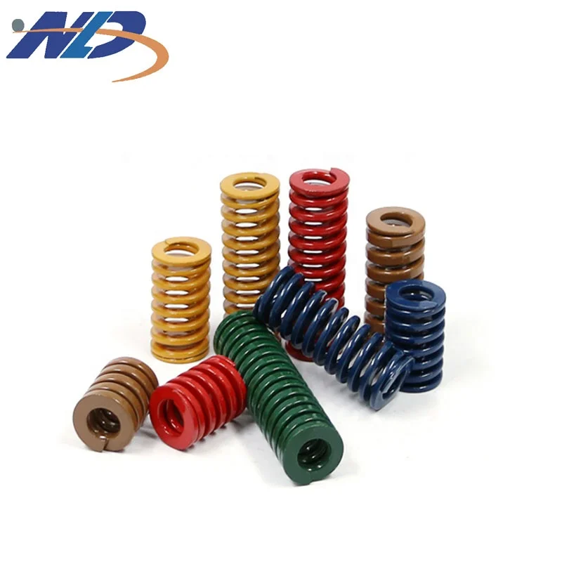 NLD Custom 65mn 50CRV4 Rectangular Manufacturer Size Stainless Steel Coil Spiral Helical Alloy Steel Spring