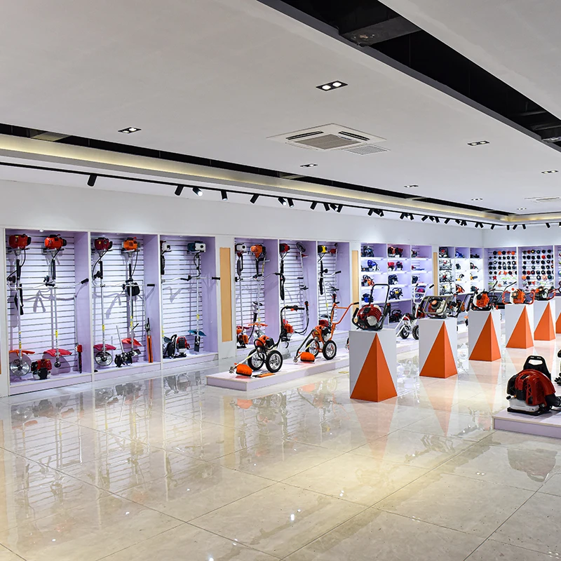 O O Power HPCG430 Professional 2 Stroke Hand Push Brush Cutter With 2 Wheels Power Brush Cutter