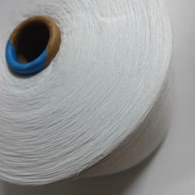 Free Sample 5-32s Regenerated Cotton And Polyester Yarn  For Sale