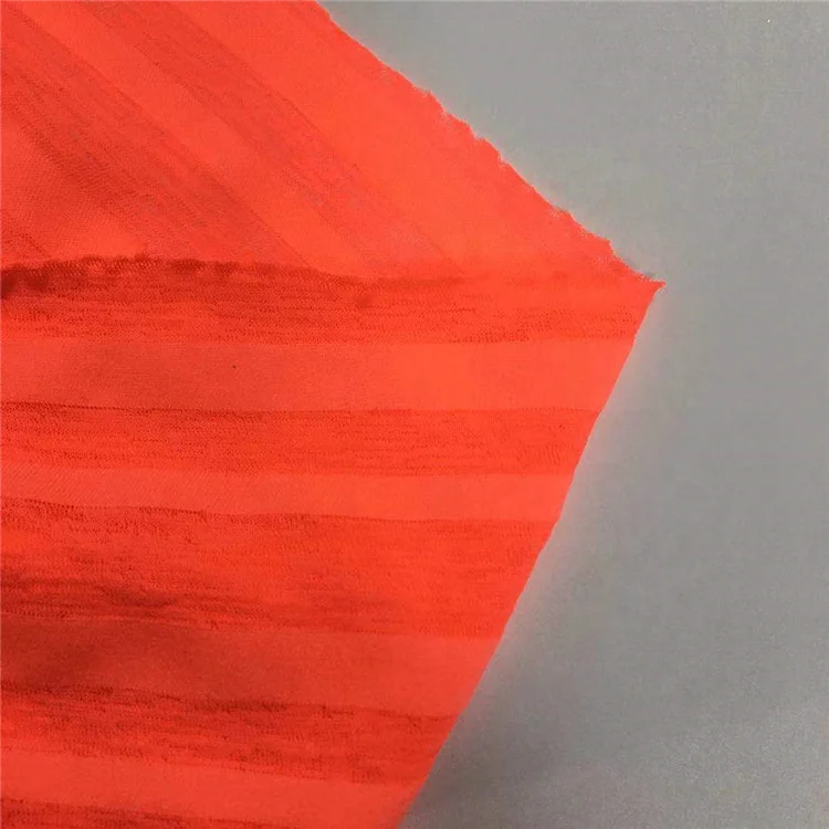 Wholesale 80% polyester 20% elastane stripe jersey fabric for sportswear