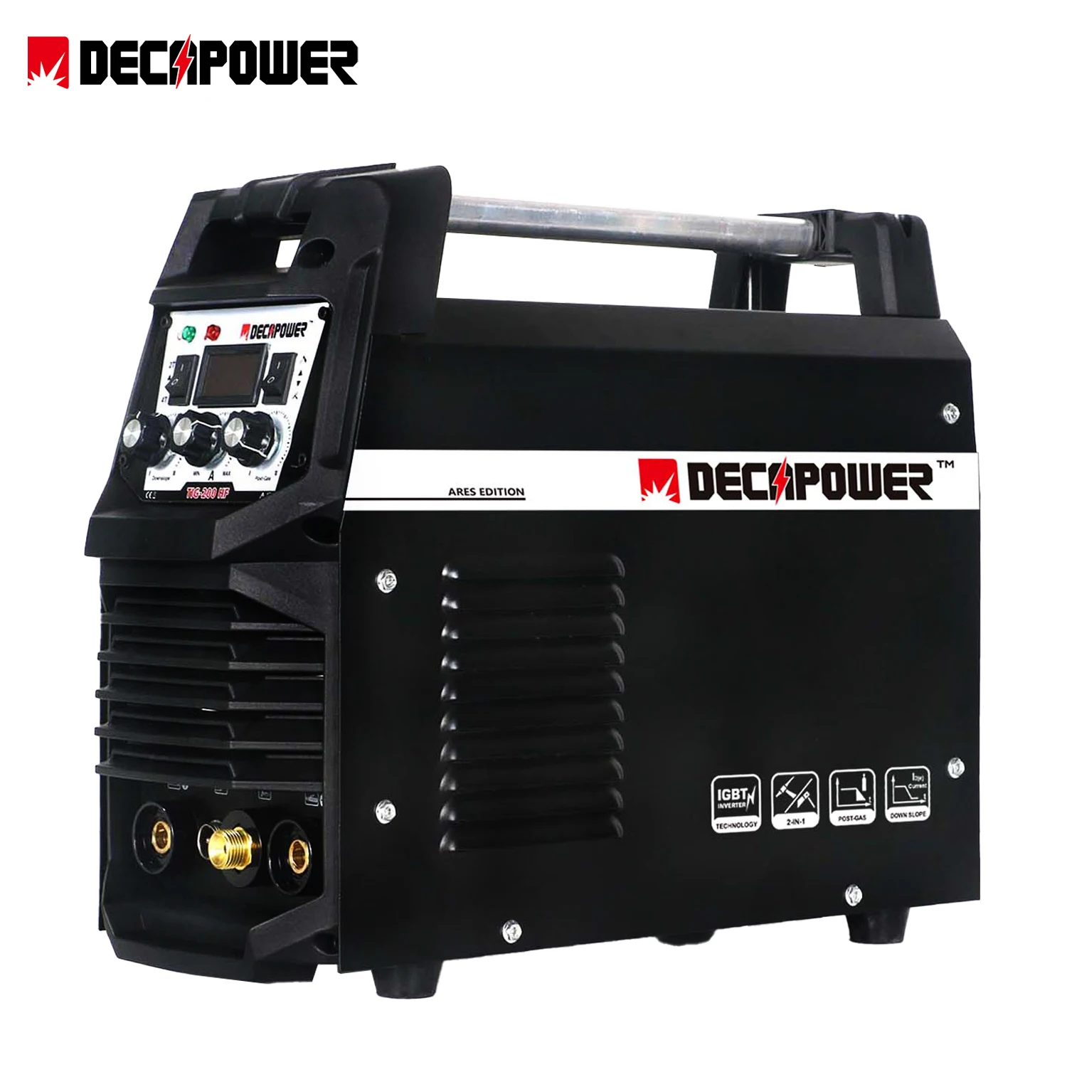 Decapower высокочастотный TIG ИНВЕРТОР СВАРОЧНЫЙ АППАРАТ 180 Ампер 220 В сварочные аппараты для нержавеющей