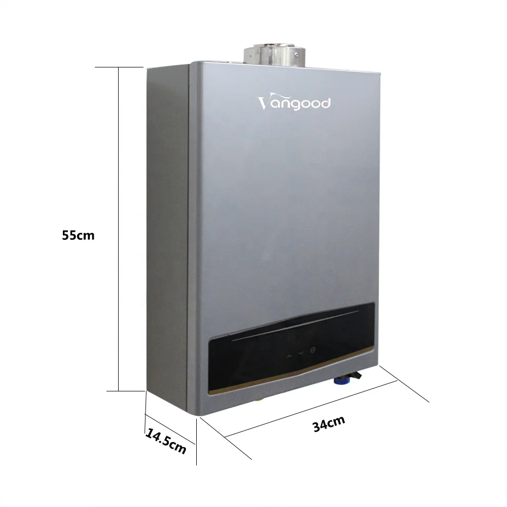 Water Heater Smart Thermostat Balanced Exhaust Gas Water Heater With Double Pipe