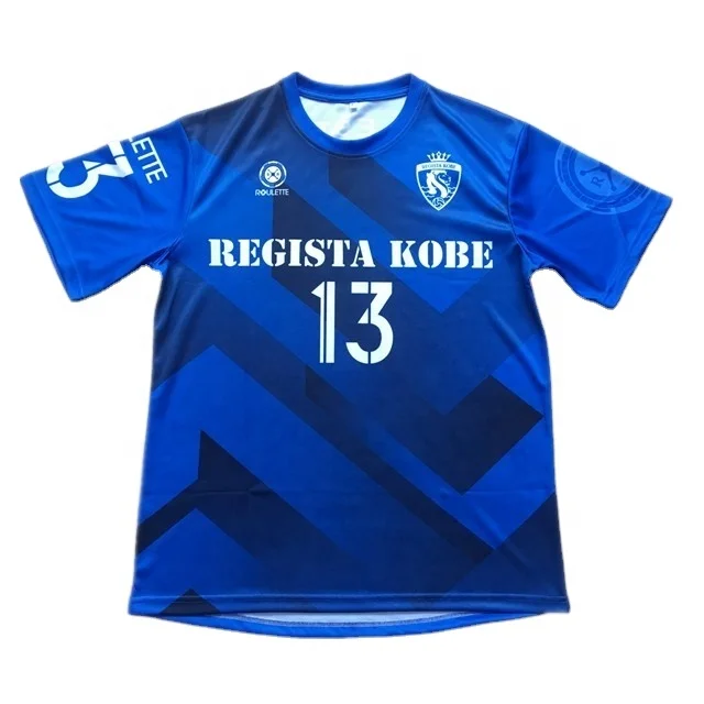 Wholesale customized youth girl boys soccer jersey football shirt for team uniform
