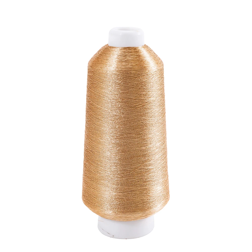 Pakistan market Embroidery Thread colorful polyester ST/MS Type metallic yarn