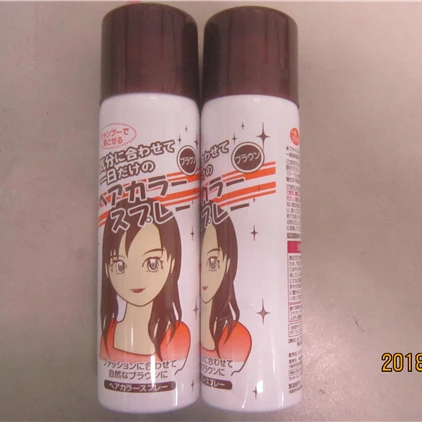 
Wholesale fashionable customized hair spray portable hair spray color hair spray 