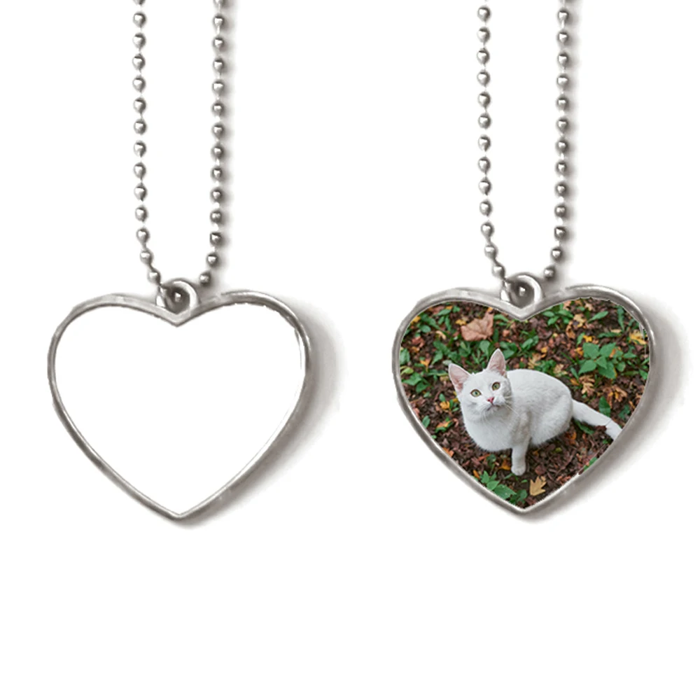 Kingsub Sublimation Dog Tag Personalized Fashion Sublimation Printable Double Sided Metal Blank Dog Tag