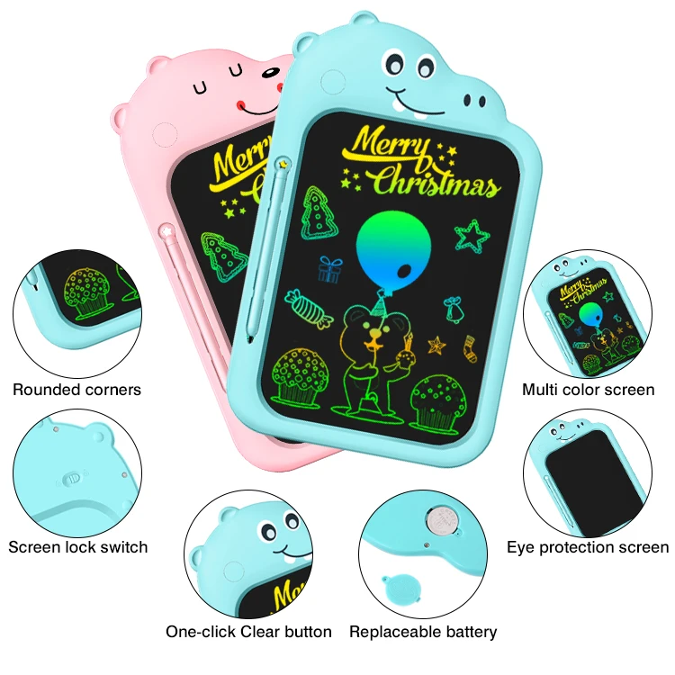 digital memo writing tablet Delete key electronic board with pen 8.5 inch LCD Drawing pad
