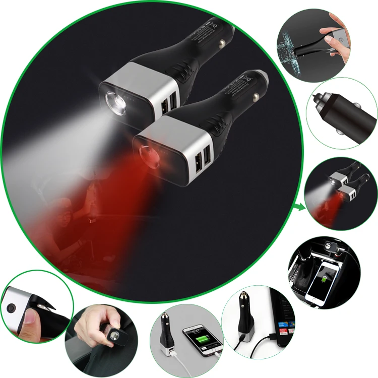 12V Portable Car Jump Starter 2200mAh Autos Battery Booster Chargers Power Bank