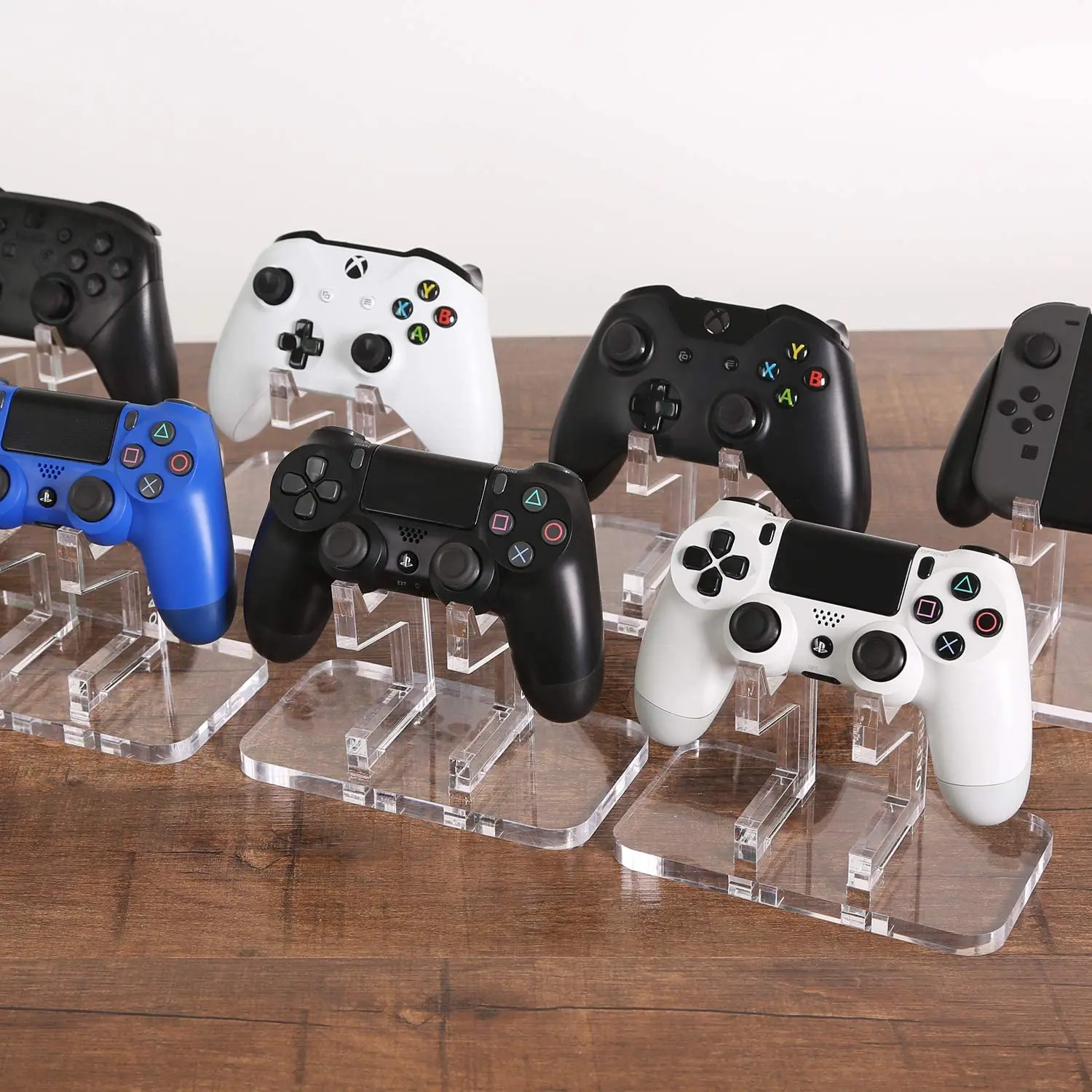 Акриловый Универсальный держатель для игрового контроллера подставка Xbox ONE PS4 PS5 STEAM Switch универсальный игровой контроллер ПК