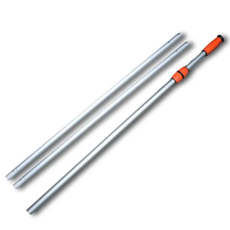 Pool Accessories Telescopic Swimming Pool Pole Heavy Duty Aluminum Pole For Pool Cleaning Tools Connect