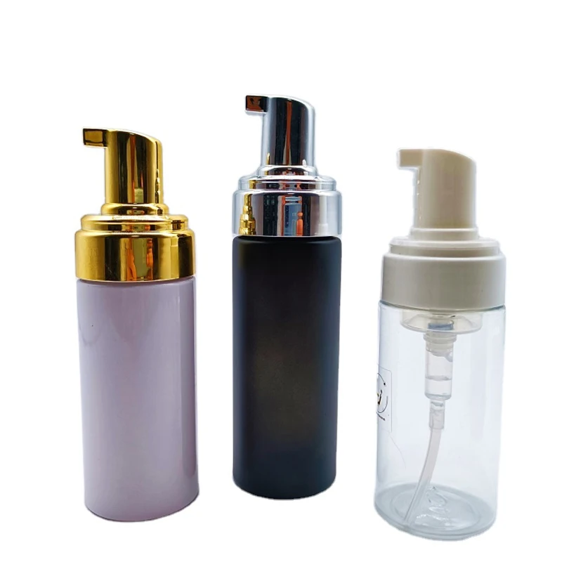 100 ml 200ml Lashes Grafting Pink Cleanser Bottle Empty Lash Shampoo Foam Pump Bottle For Eyelash Extension