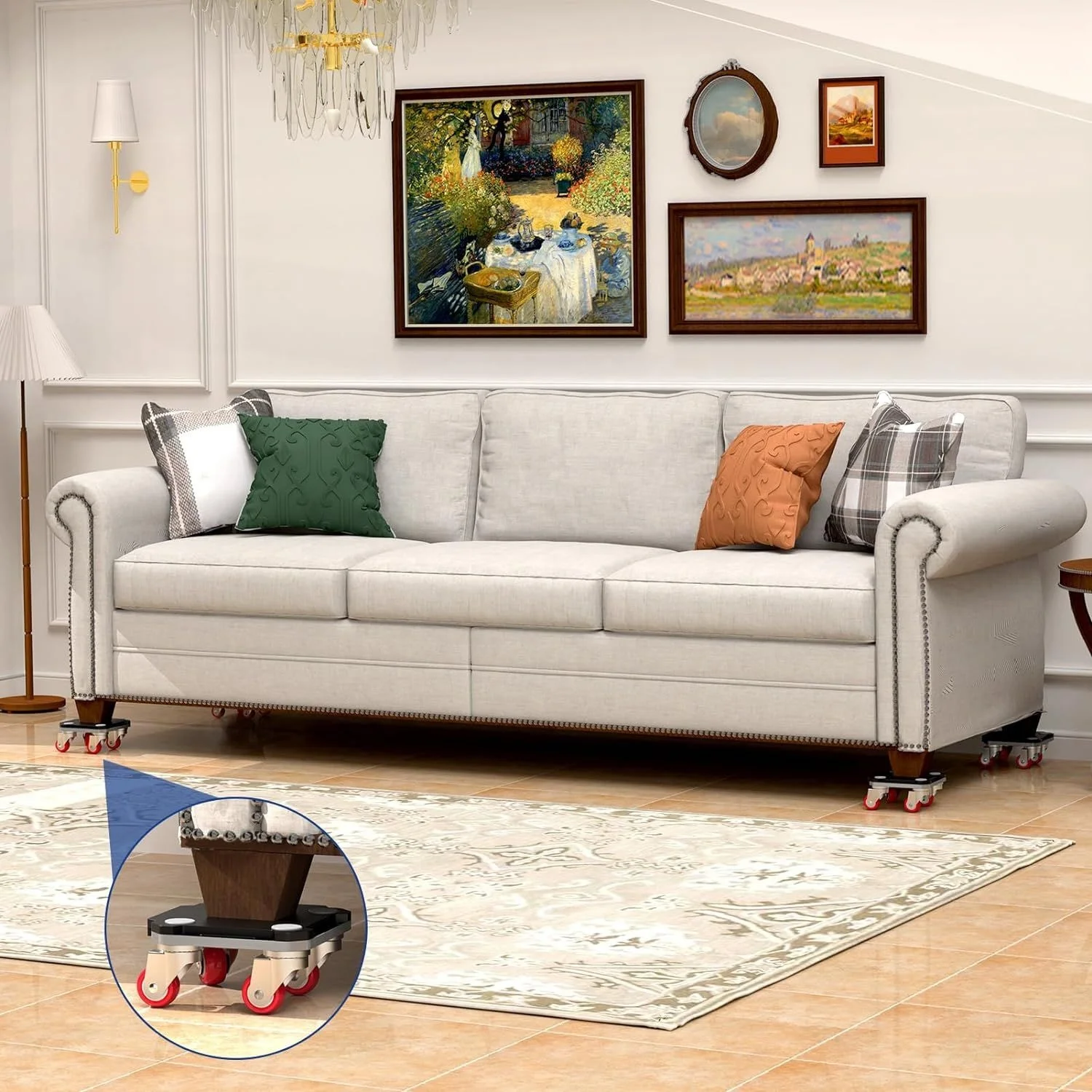 Furniture Lifter Mover Tool Set for Moving Equipment Heavy Furniture Appliance Refrigerator Sofa