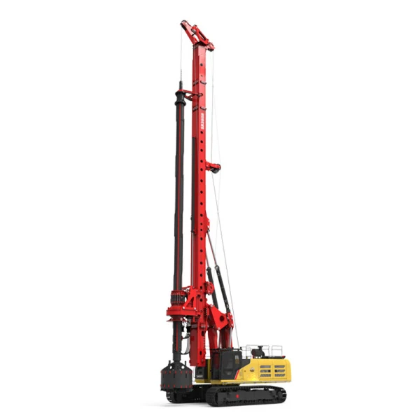 158 ton 3000mm Official Machine Rotary Drilling Rig SR455-S  Drill Rigs Drill Rig with Work High Efficiency