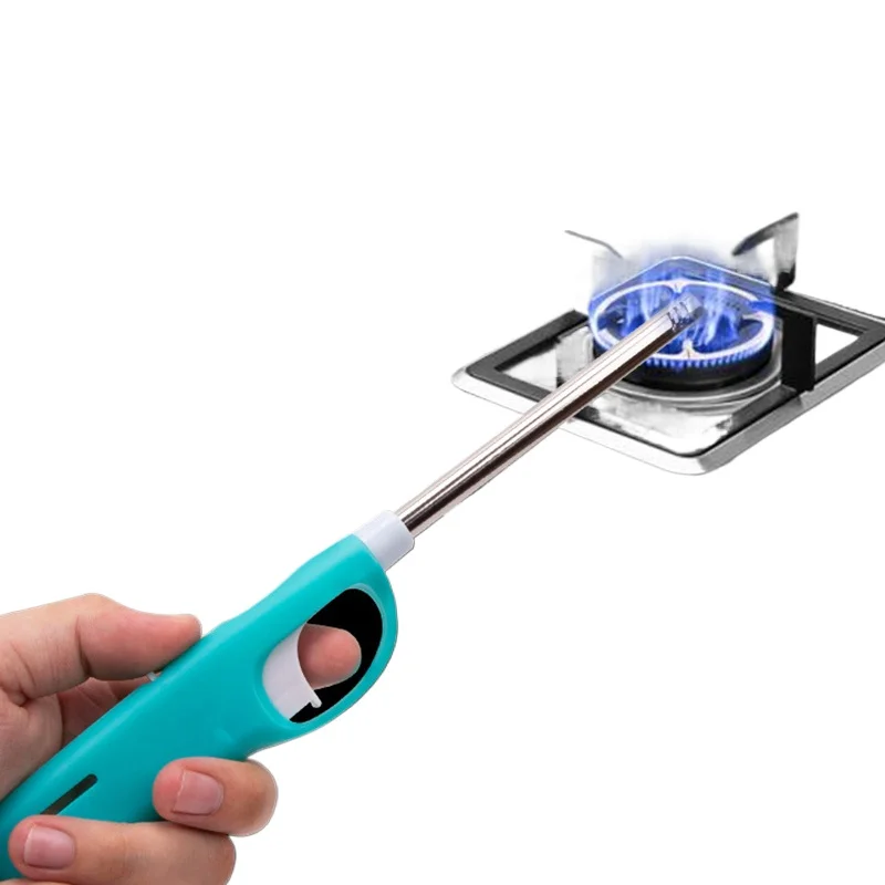 New Arrival Refillable Multi-purpose Metal ABS Gas Stove Fireplace Wedding Outdoor BBQ Lighters