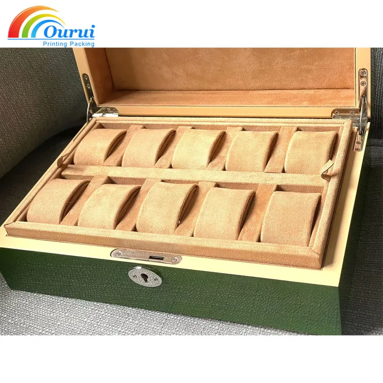 Custom watch box Display board stand waterproof storage box luxury clamshell gift Scratch-proof Collection display box