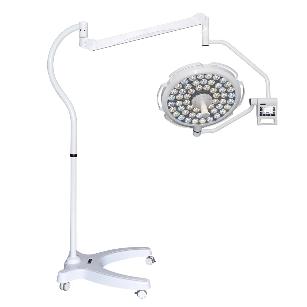 CE Hospital Medical Light Mobile Led Operation Exam Shadowless Lamp For Surgical Operating Room Hospital Equipment On Hot Sale