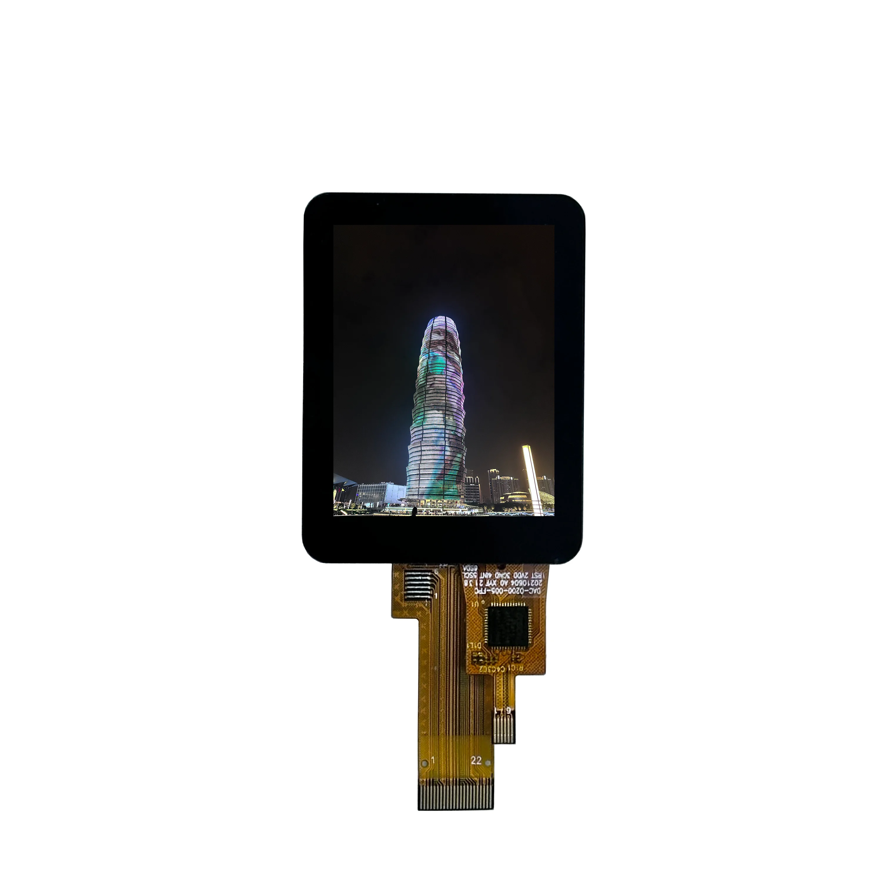 2.0 inch TFT LCD Display 240*320 Resolution High Brightness Capacitive Touch Screen TFT LCD Module For Smart Wearables