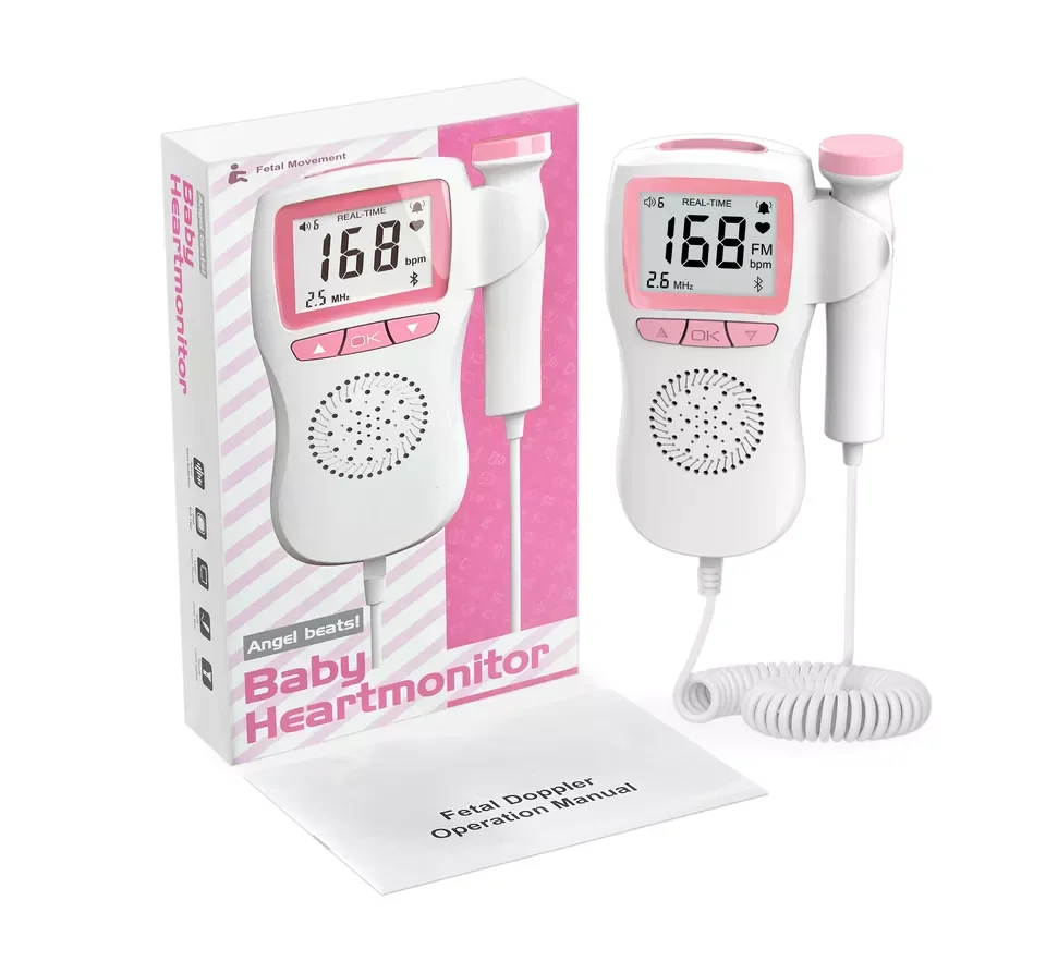 Factory Cheap and hot sale fetal doppler monitor approved portable professional digital fetal doppler