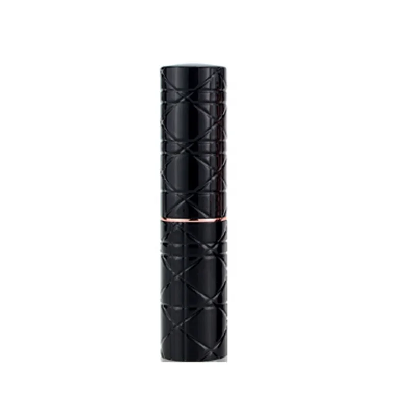 Hot sale  black pattern  lipstick tube empty container