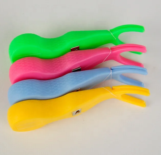 ABS 30 meters can replace silk dental floss,dental floss clip bar self-cutting