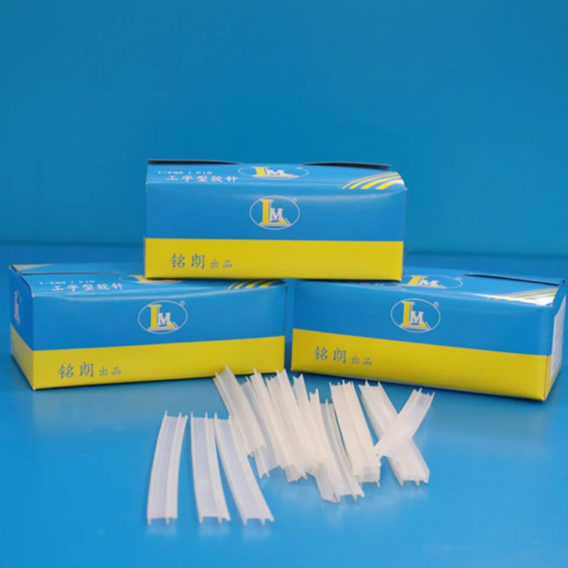 Wholesale High Quality Standard Tag Pin Tagging Fastener For Garment 7mm Nylon Plastic Safety Tag Pin Needles