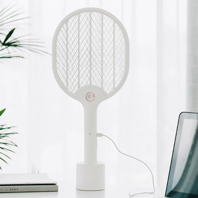 
Xiaomi Youpin Electric Mosquito Swatter Rechargeable LED Electric Insect Bug Fly Mosquito Dispeller Killer Racket 3-Layer Net 