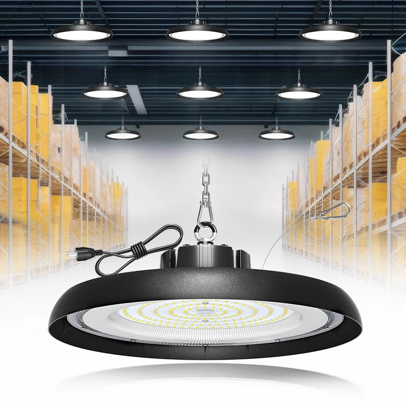 Промышленное освещение Фабричный склад IP45 Highbay лампа высокой мощности 100 Вт 150 200 светодиодный светильник High Bay