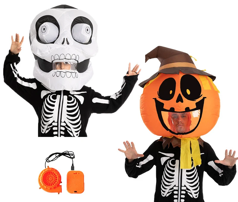 Halloween dinosaur inflatable suit pumpkin alien inflatable headgear performance doll costume halloween costume