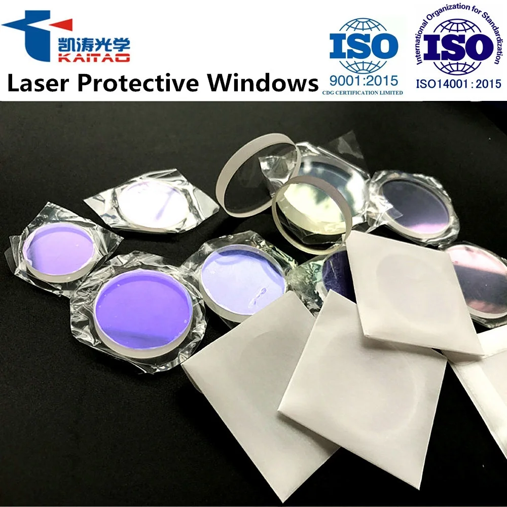 
Factory direct high quality quartz fiber Laser protective glass for Nd YAG laser machine 