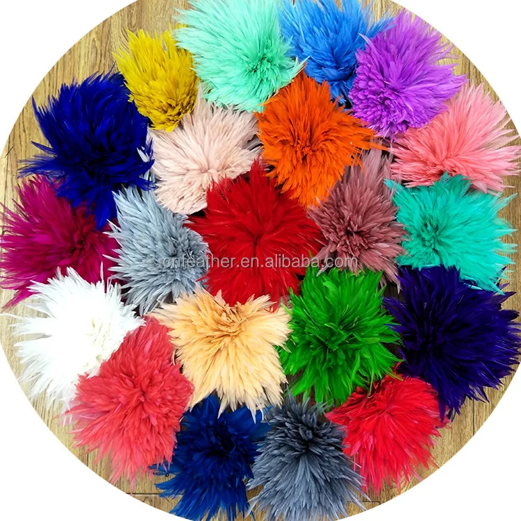 wholesale 4-6'Fly Tying feathers Strung Coque Saddle Feather