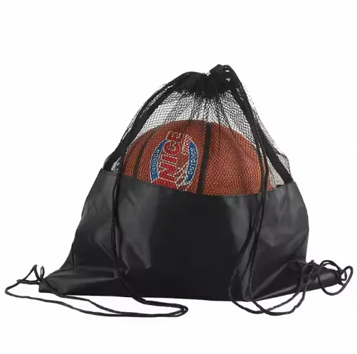 Drawing Bag Professional Basketball Enterprise Oxford Cloth Tote Zipper Pocket Logo Printing Drawstring Fashionable
