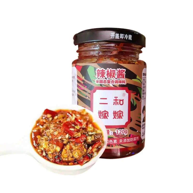 Wholesale Natural Red Pepper Fresh Spicy Taste Chinese Mixed Chilli Sauce