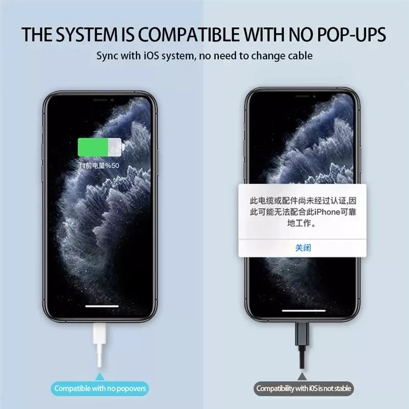 Кабель зарядный PD USB Type-C 20 Вт для iPhone 12 11 Pro Max Mini X XR 8 7 Plus