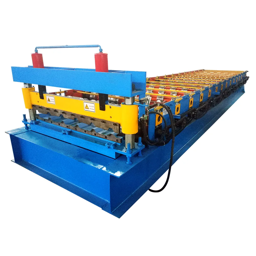 Factory Direct Sale Customized Single Layer Ibr Trapezoidal Metal Tile Roll Forming Machine Roofing Steel Sheet Making Machine