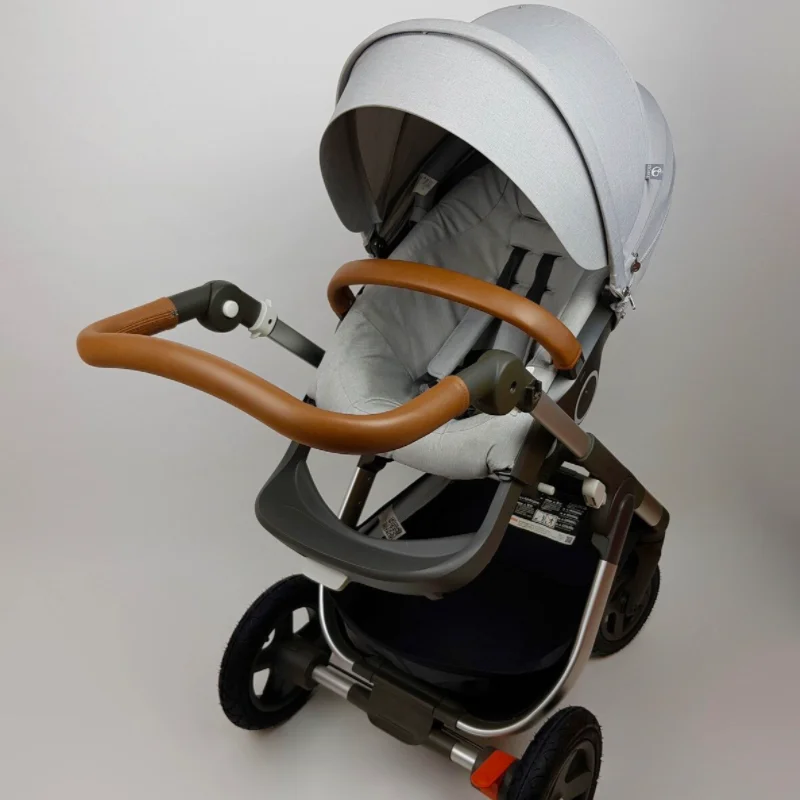 YY Wholesale Luxury Baby Carriage Handle Cover High Landscape 3 In 1 Baby Stroller belly bar Cover